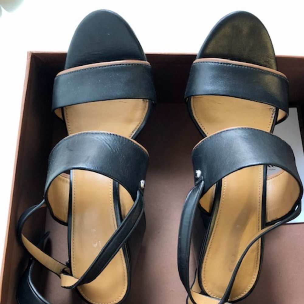Authentic Coach Leather sandals